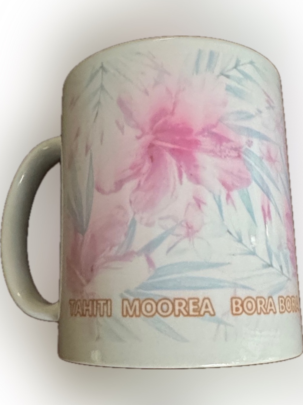 TAHITI MUG MOOREA HUAHINE BORA BORA RAIATEA RANGIROA FRENCH POLYNESIA ISLAND MUG